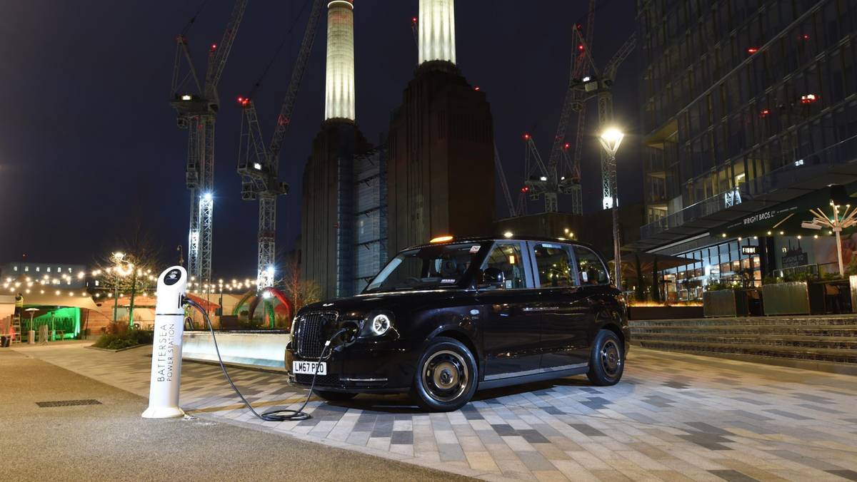 Nowa elektryczna londyńska taksówka