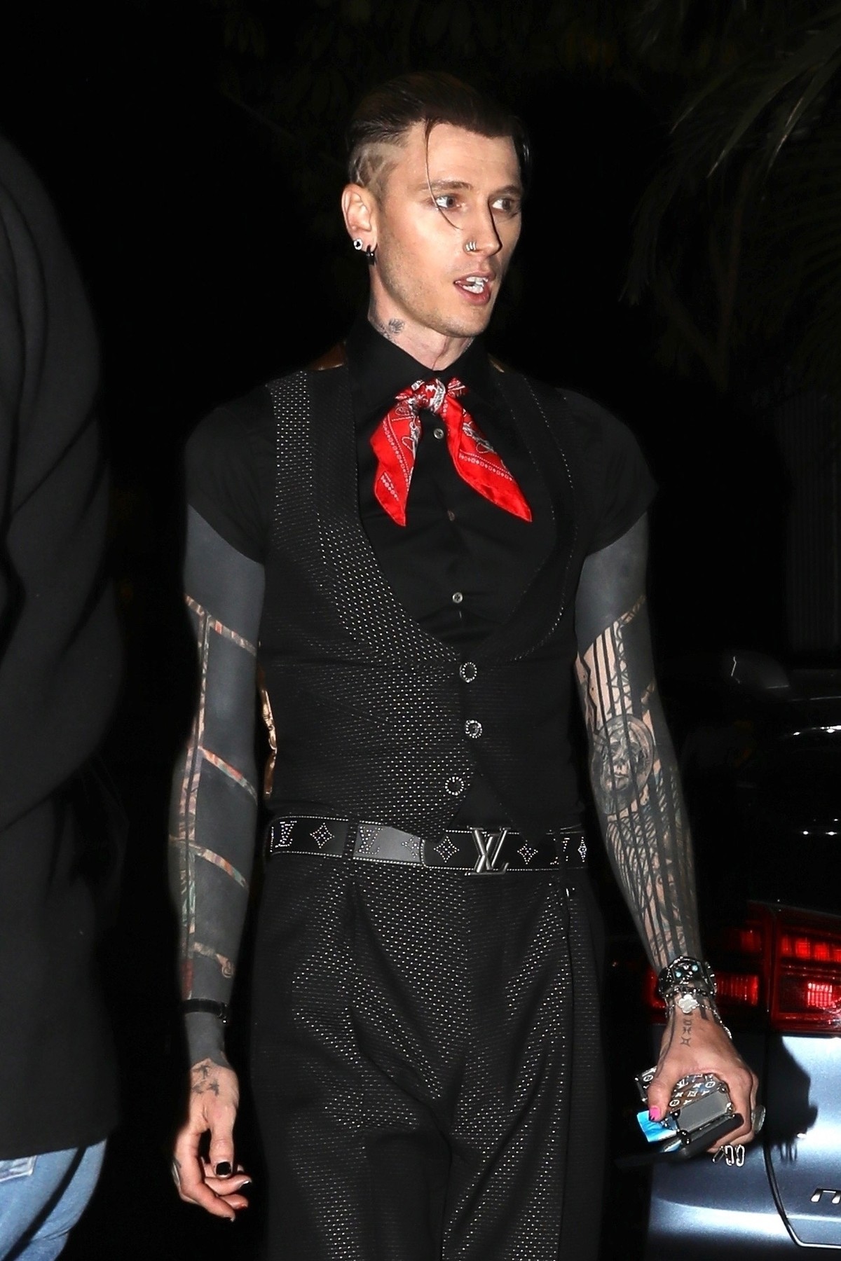 Americký hudobník Colson Baker známy ako Machine Gun Kelly.