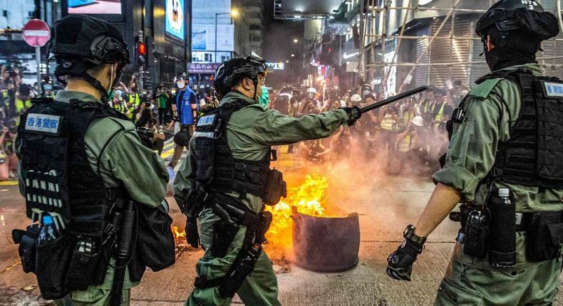 Hong Kong prodemocracy protests