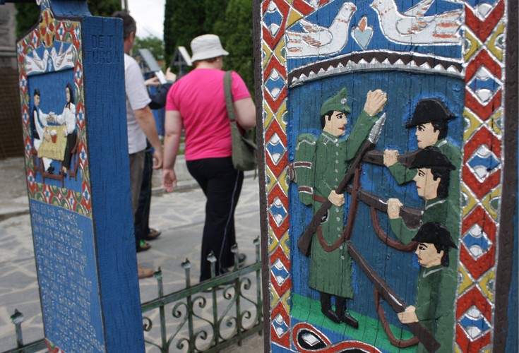 Wesoły cmentarz w Rumunii