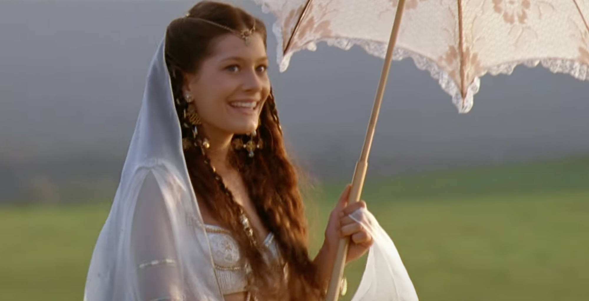 Česká herečka Barbora Seidlová v rozprávke Lotrando a Zubejda. 