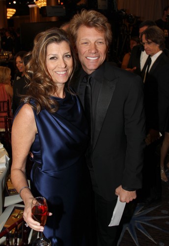 Jon Bon Jovi z żoną Dorothea Hurley na After Party w hotelu Beverly