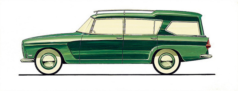 Rok 1956 - BMW 520 Combiwagen