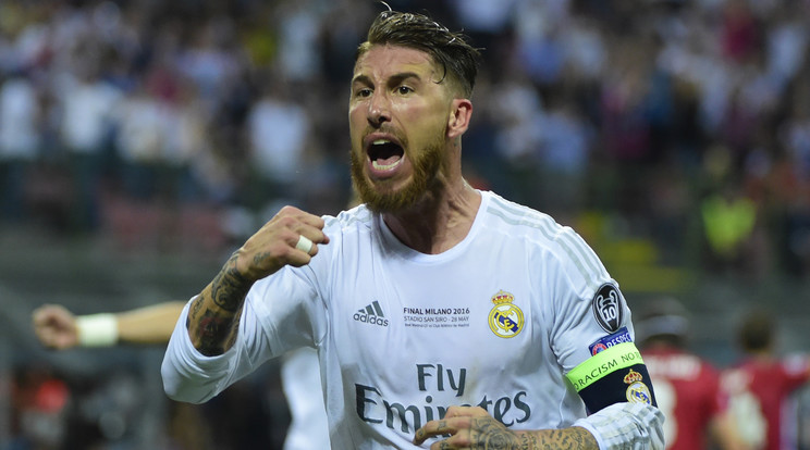 Sergio Ramos gólja váltotta ki az Atletico-szurkoló haragját /Fotó: AFP