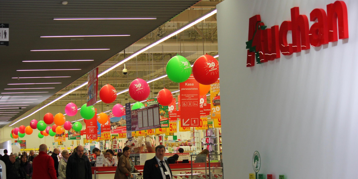 WIELKIE OTWARCIE HIPERMARKETU AUCHAN W JELENIEJ GORZE