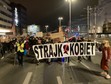 Protest kobiet. Plac Dominikański we Wrocławiu