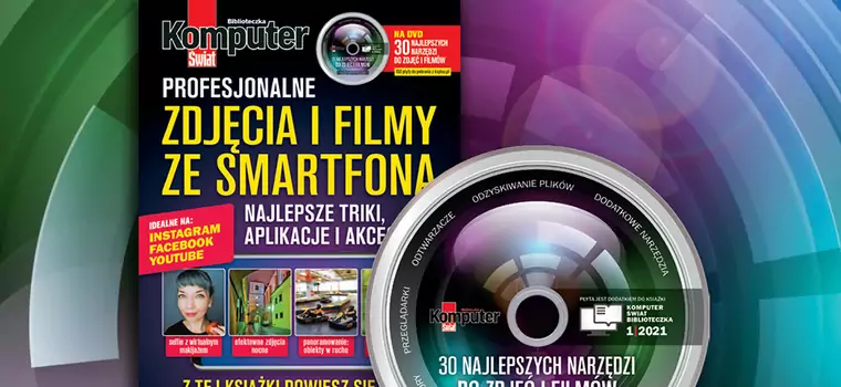 Profesjonalne zdjęcia i filmy ze smartfona - książka Komputer Świata