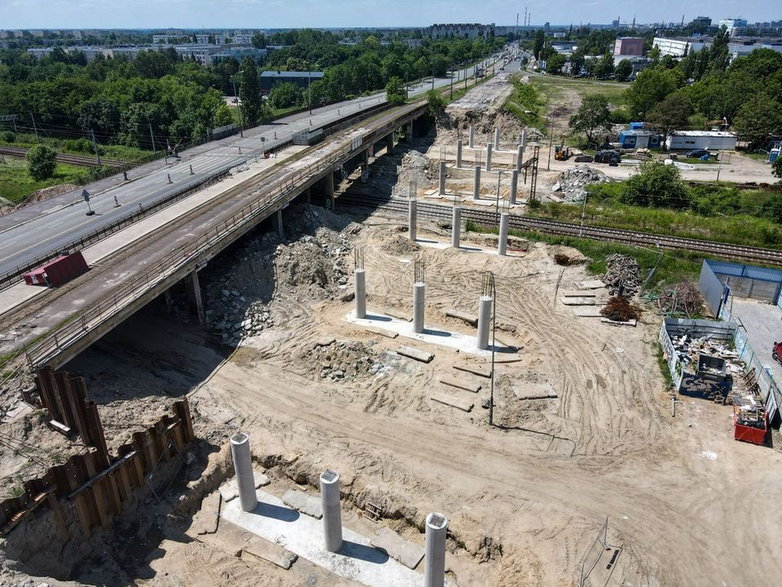 Modernizacja wiaduktów na ul. Przybyszewskiego