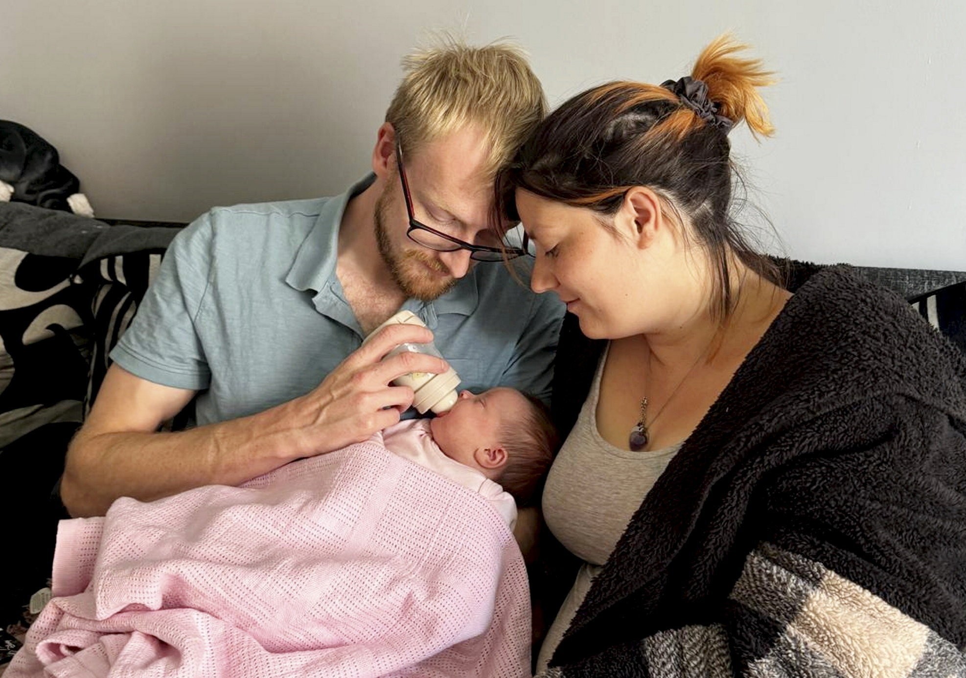 Kerri-Louise Gilchrist zachránil život jej partner.