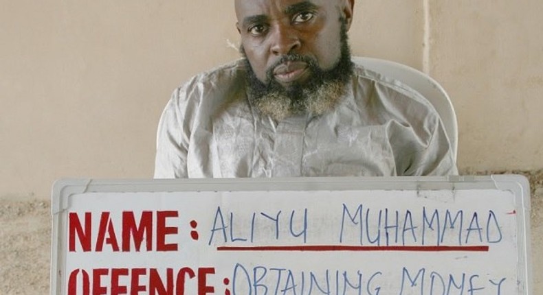 The accused, Aliyu Muhammad