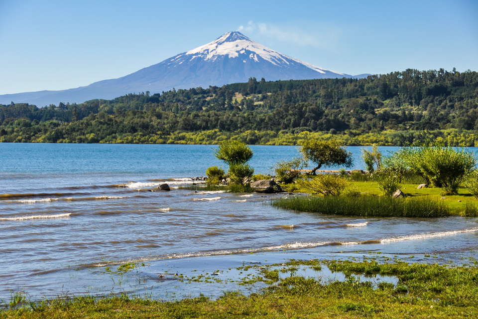 Wulkan Villarrica w Chile