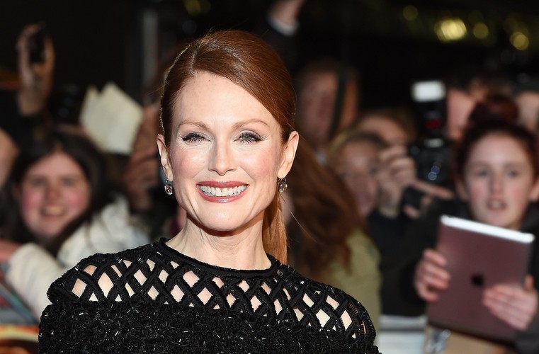 Julianne Moore na premierze filmu 'Igrzyska śmierci: Kosogłos. Część 1'