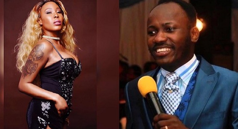 Stephanie Otobo says Apostle Suleman got her pregnant and abandoned her