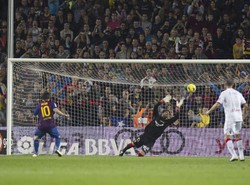 Hat-trick Messiego, liderem Real. Zobacz gole