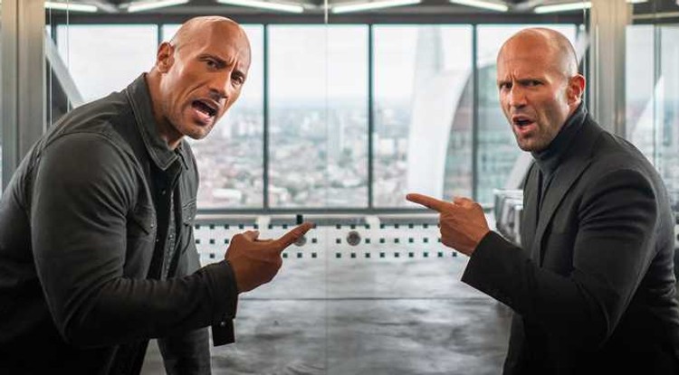 Dwayne Johnson és Jason Statham, mint Hobbs & Shaw!