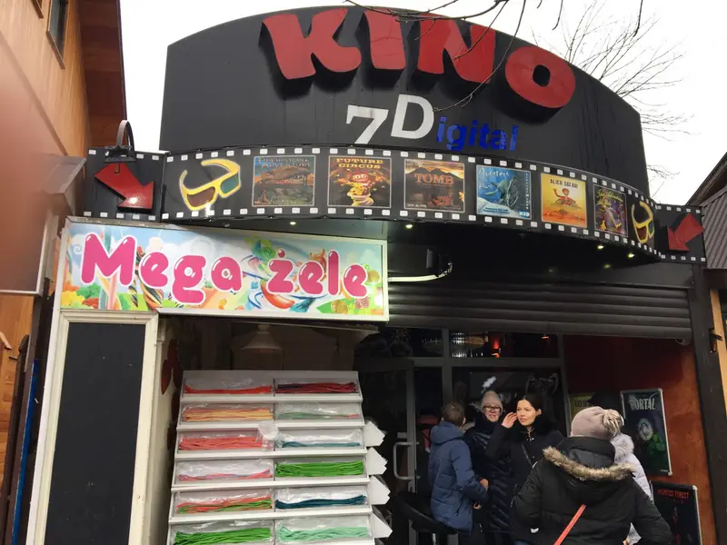 Kino 7D w gustownej oprawie + mega żele