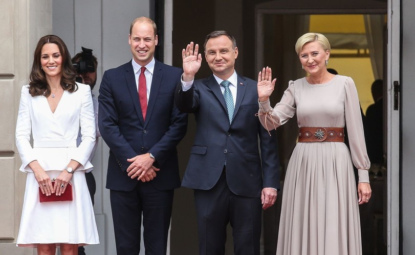 Kate i William w Polsce. Spotkanie z parą prezydencką