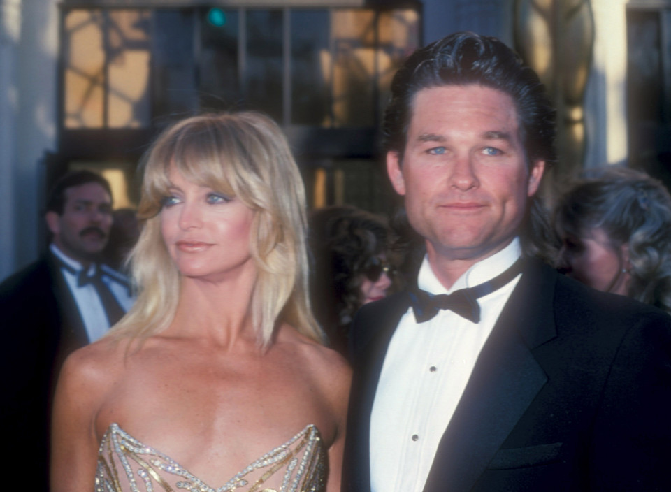 Goldie Hawn i Kurt Russel w 1989 roku