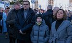 Mateusz Morawiecki na manifestacji. Premier protestował pod ambasadą