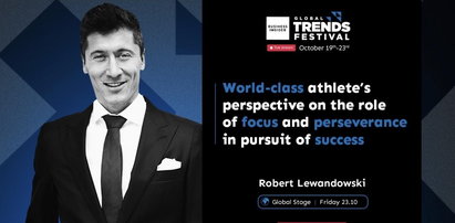 Robert Lewandowski wystąpi na Business Insider Global Trends Festival