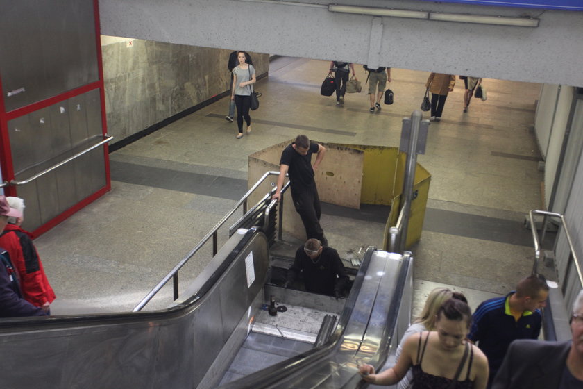 Naprawa ruchomych schodów w Gdańsku