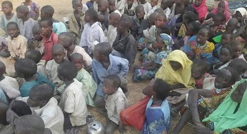 Persons rescued from Boko Haram