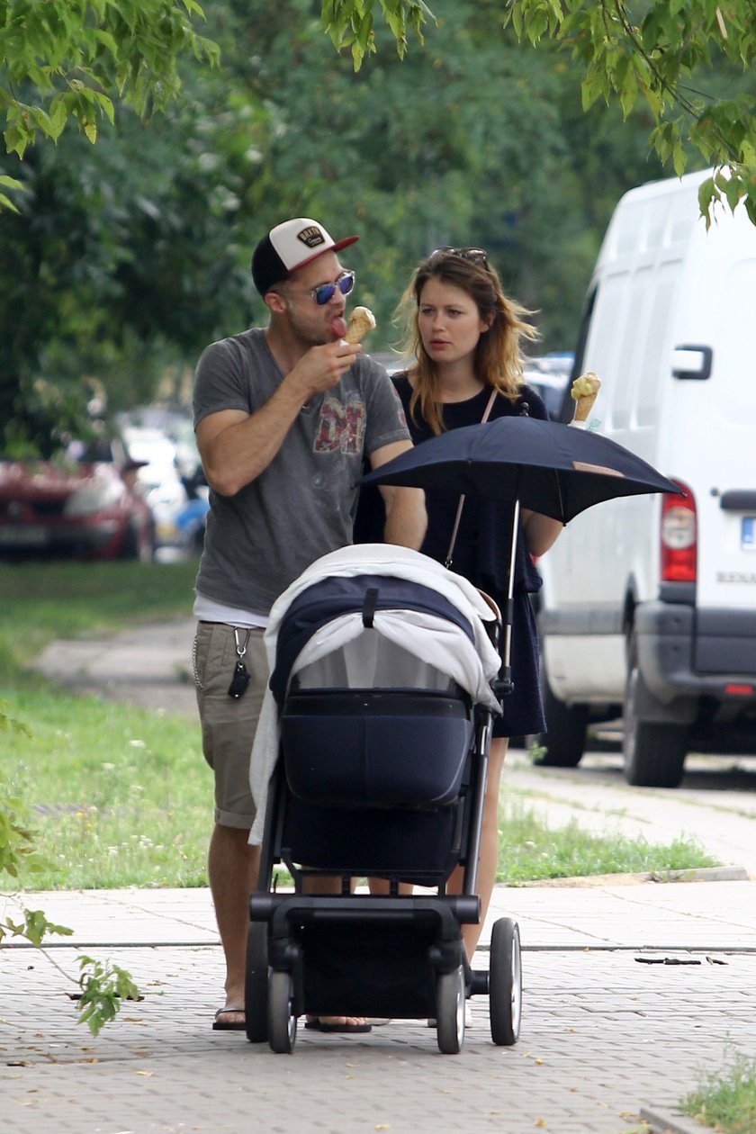 Maciej Zakościelny i Paulina Wyka