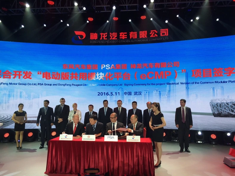 Współpraca Grupy PSA i Dongfeng Motors