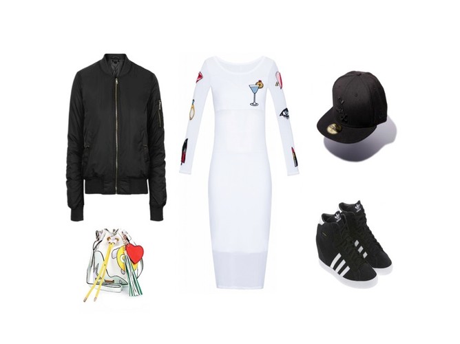 Sukienka i sneakersy - hitowe STYLIZACJE na wiosnę i lato 2015