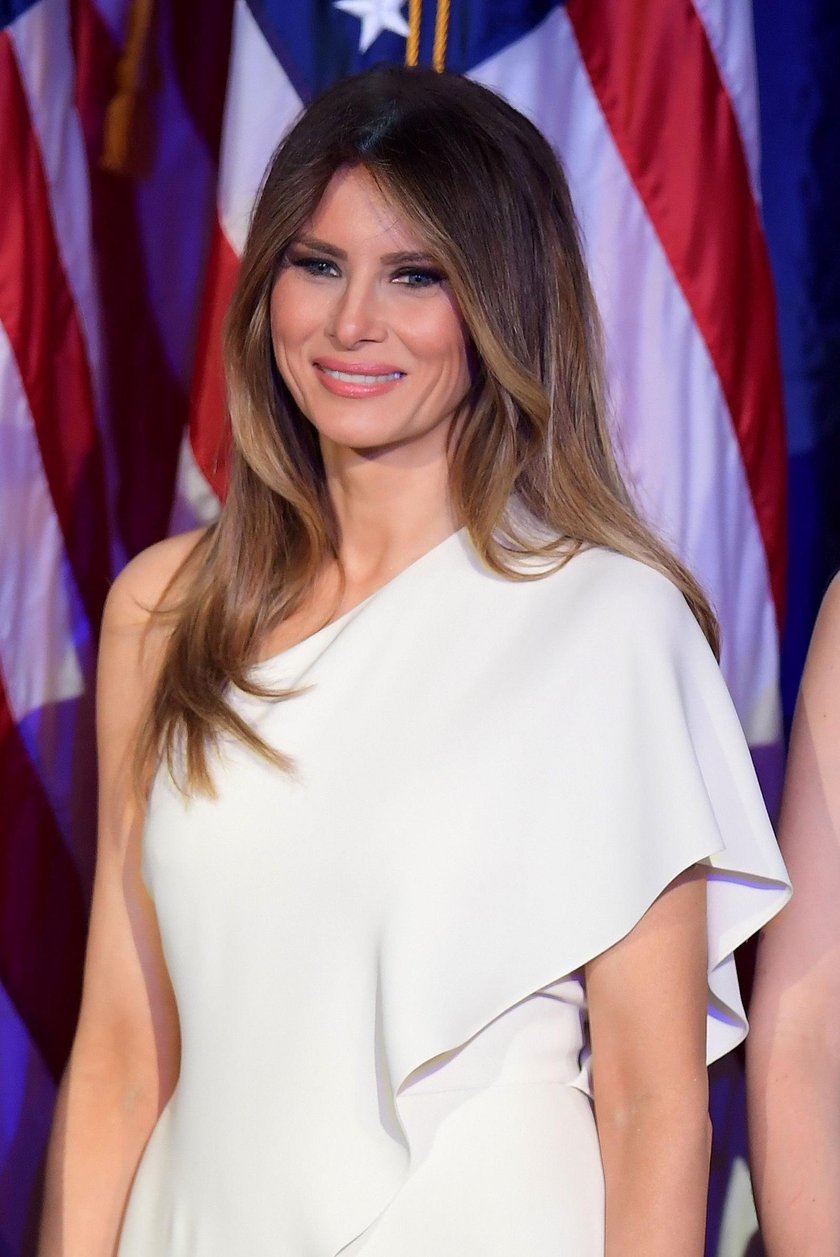 Pojawienie się Melanii Trump na przyjęciu wywołało poruszenie