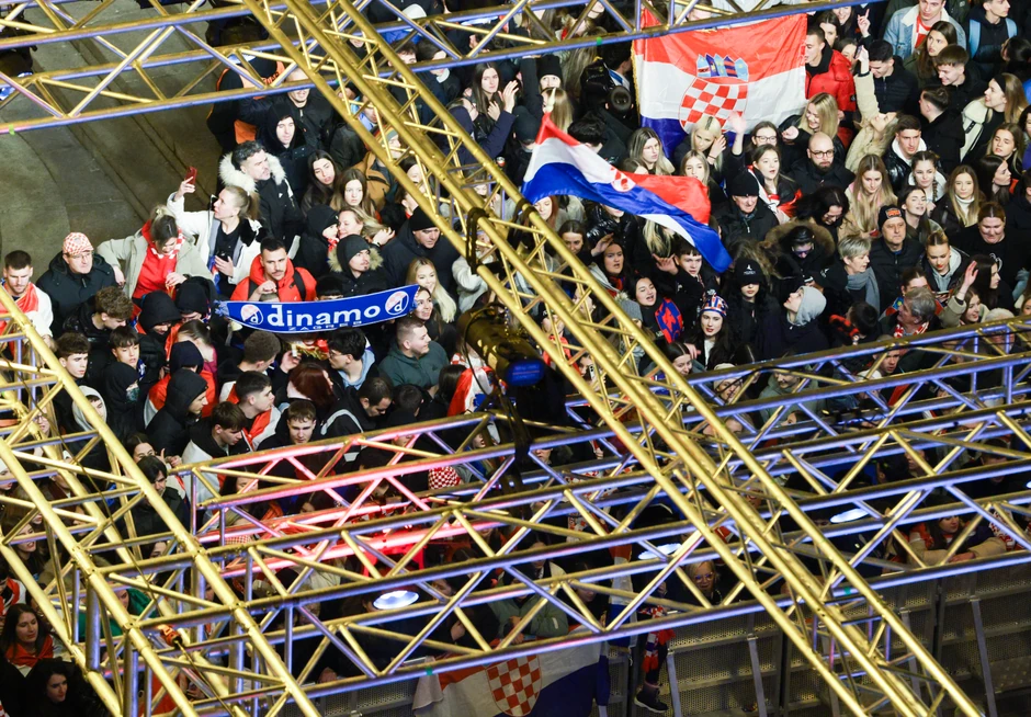 Trg bana Jelačića doček rukometaša