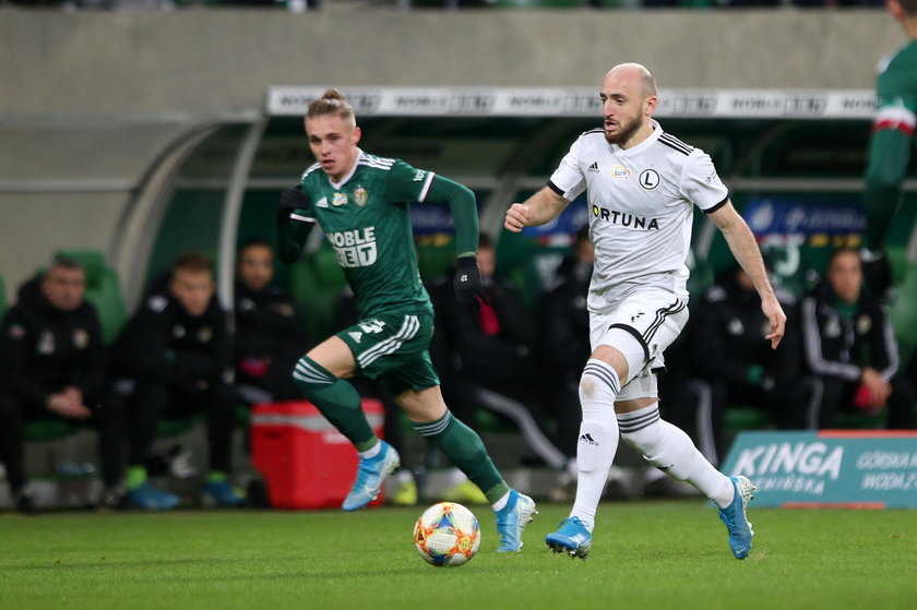 Pilka nozna. Totolotek Puchar Polski. Widzew Lodz - Legia Warszawa. 30.10.2019