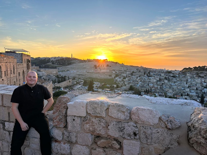 Proletos je Đurđević posetio Bliski istok, a u Jerusalimu je dobio gramatu hadžije