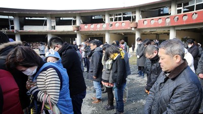 Japan marks 4th anniversary of the Great East Japan Earthquake