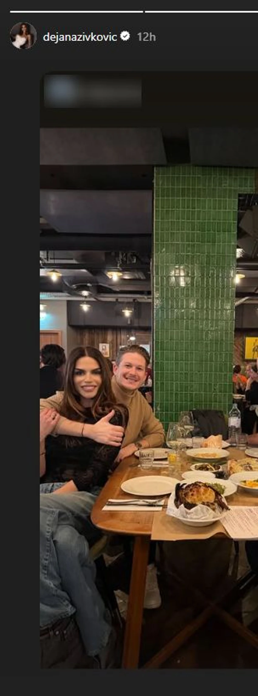 Dejana Živković sa mužem