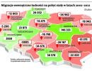 Migracje wewnętrzne ludności na pobyt stały  w latach 2002-2012