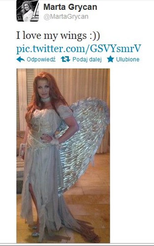 Marta i Wiktoria Grycan przebrane na Halloween