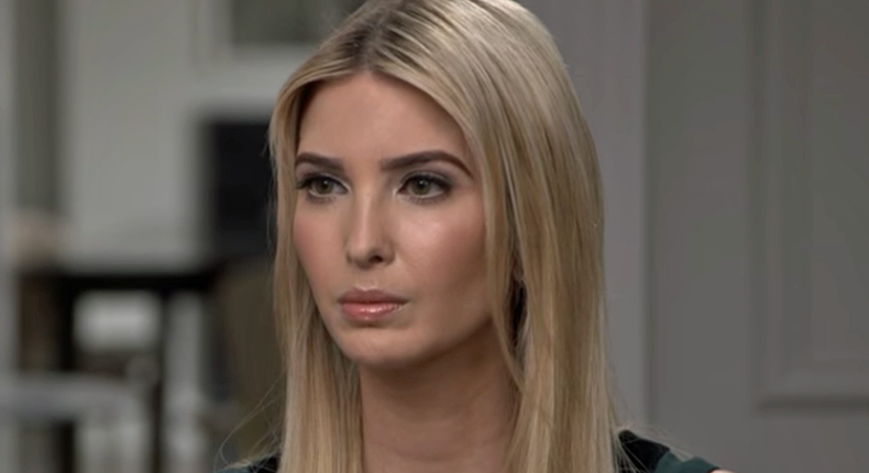 Ivanka Trump.