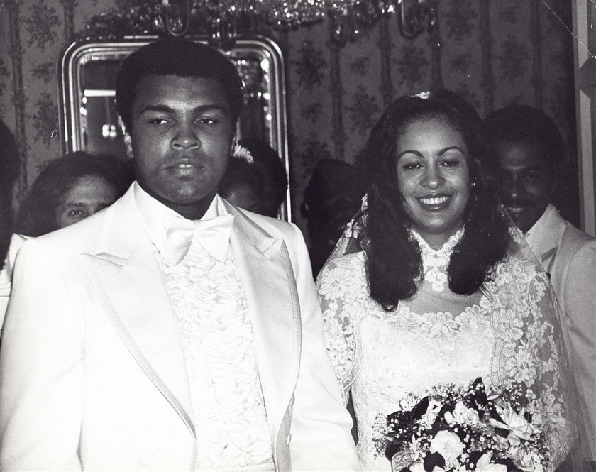 Muhammad Ali z byłą żoną Veraniką