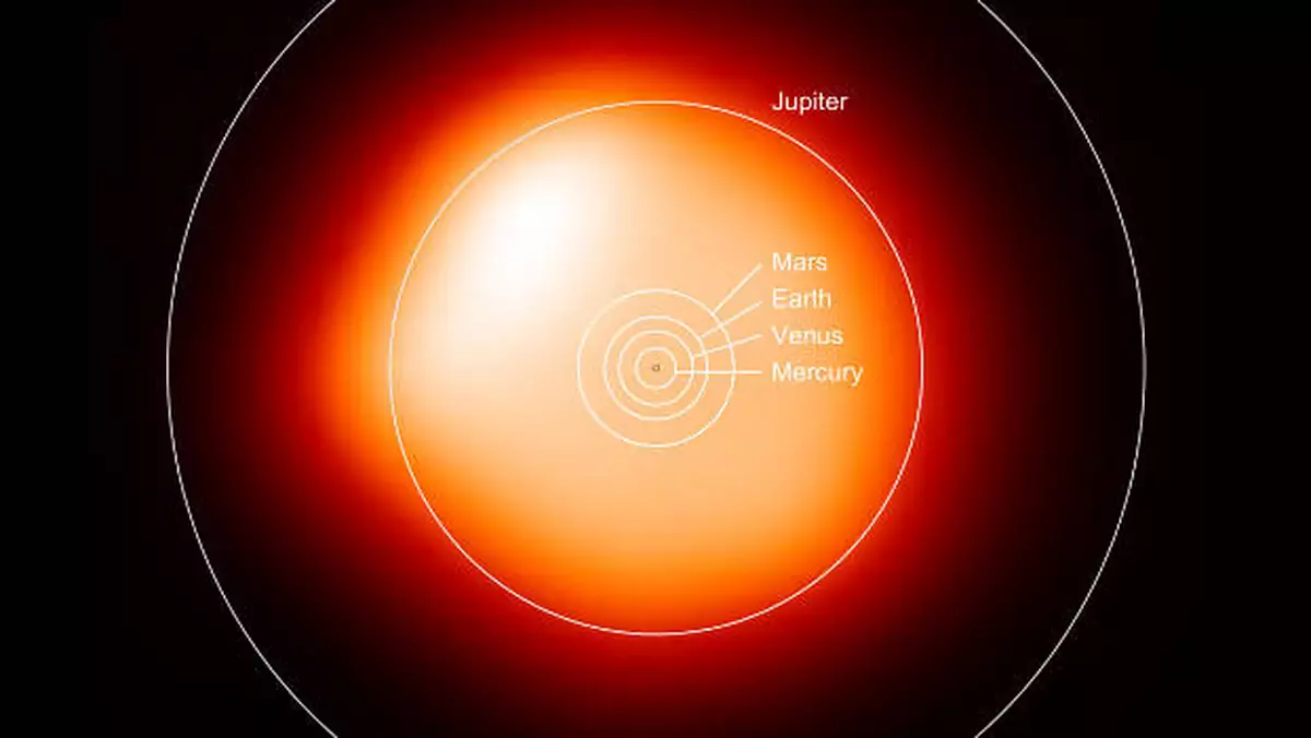 Astronomowie zrobili najlepsze zdjęcie gwiazdy poza Układem Słonecznym