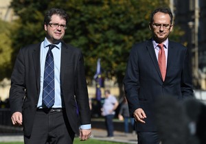 Osnivač "Belingketa" Eliot Higins (levo) i Hristo Grozev (desno)