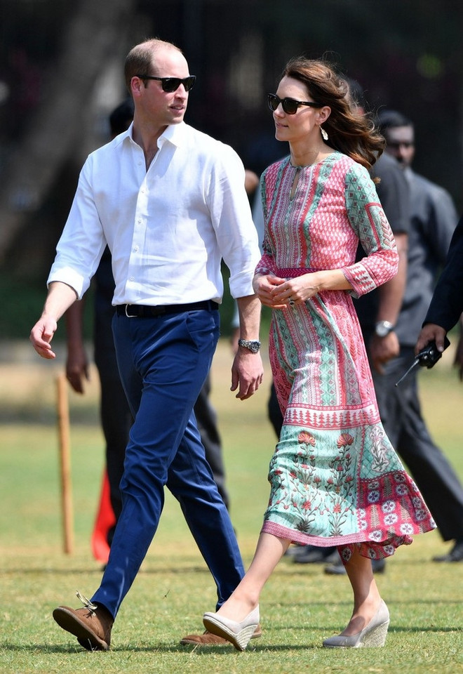 Księżna Kate i książę William z wizytą w Indiach