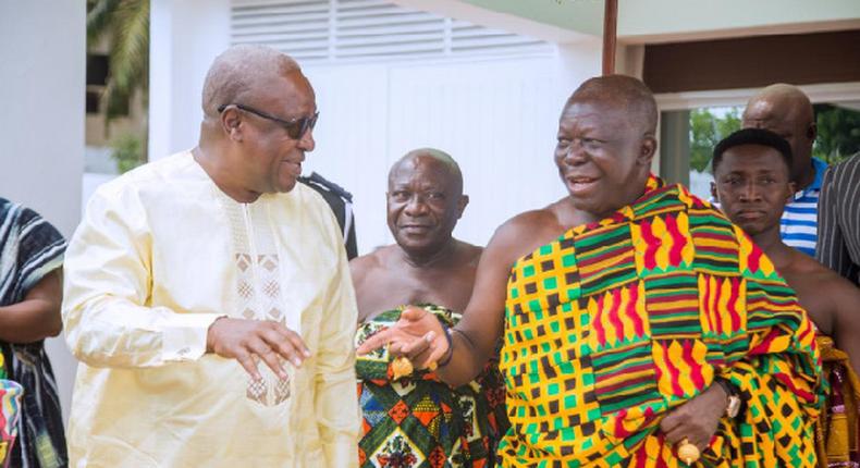 I built the most beautiful market in West Africa for Asanteman – Mahama