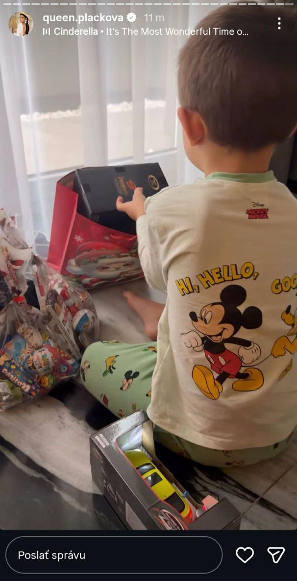 Mikuláš 2025: Synček Zuzany Plačkovej.