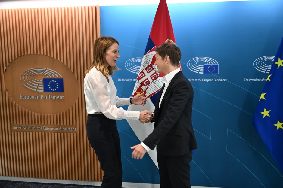 Roberta Mecola i Ana Brnabić