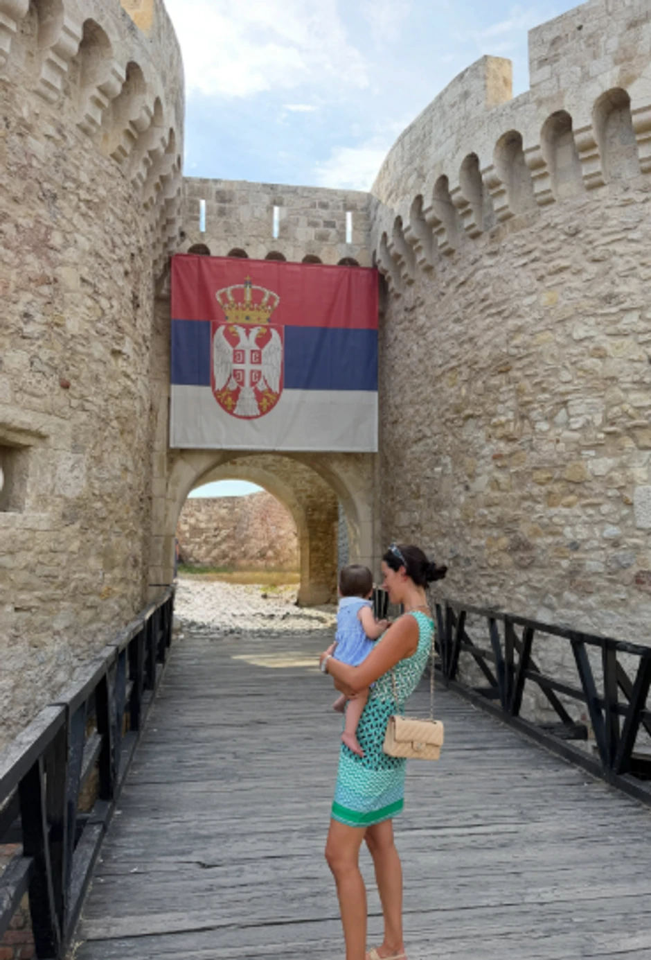 Anđela sa ćerkom
