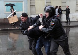 Opozycjoniści znów zatrzymani w Moskwie