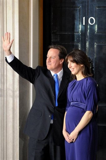 W maju torysi wygrali wybory parlamentarne i David Cameron został nowym premierem. Fot. AFP