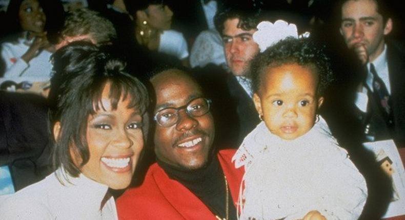 The family at an event, 1994