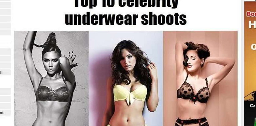 10 najseksowniejszych celebrytek w bieliźnie FOTY